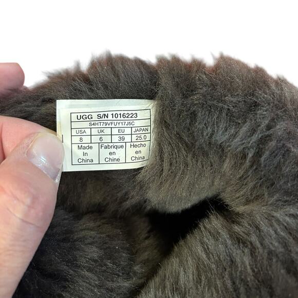 UGG Brown Burnt Cedar Classic Short II Boots Shearling Women's Uggs Size 8 - Picture 7 of 7